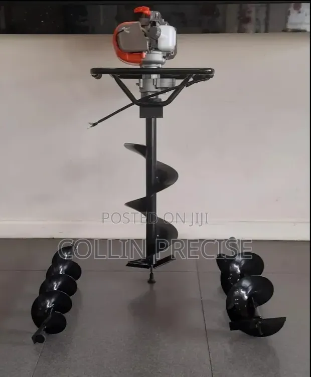 Hawking Earth Auger with 3 Bits - 2-Stroke - 1