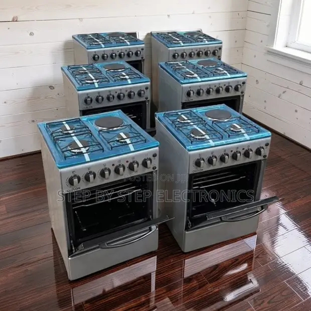 Brand New 3 Gas + 1 Electric Standing Cooker - 1