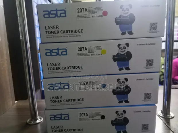 HP 207A Toner Cartridges (Cyan, Magenta, Yellow, Black) - 1