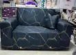 5 Seater Printed Sofa Cover - 2