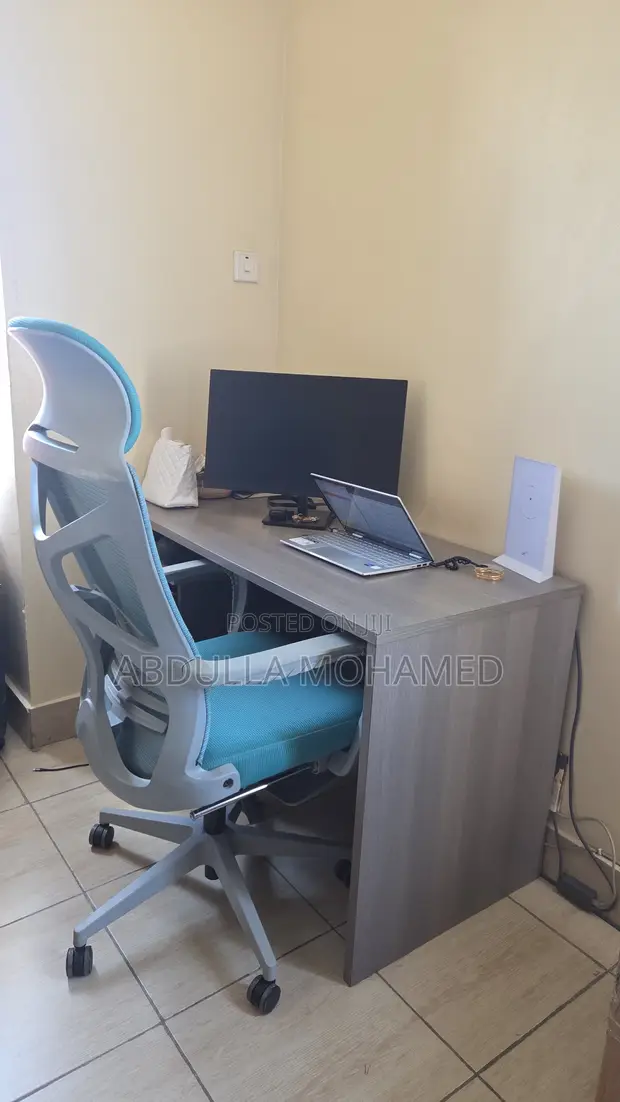 Office Chair and Table - 1