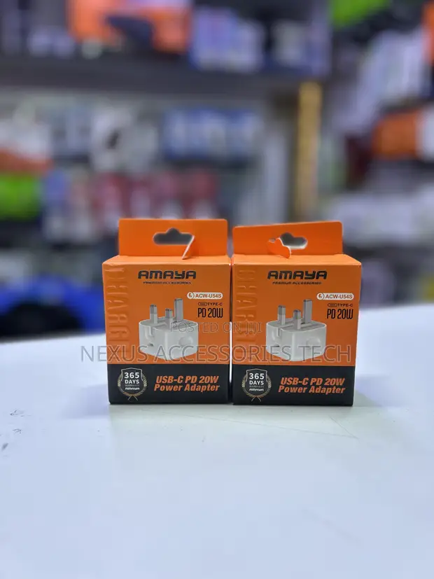 Amaya ACW-U54S 20W USB-C PD Chaja ya Haraka - 1