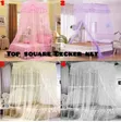 Top Square Double Decker Mosquito Net (Free Size) - 2