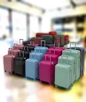 Ultra 3-in-1 Unbreakable Rubber Suitcase and Travel Bags Set