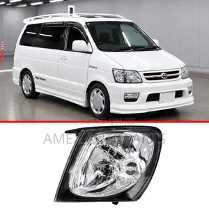 Toyota Townace SR40 Corner Lamp - Black Inside Crystal LHS