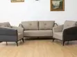 Premium Leather Office Reception Sofa Set - 2