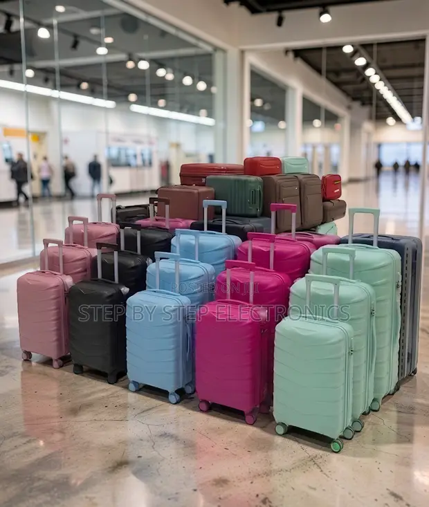 Elite 3-in-1 Unbreakable Rubber Suitcase and Travel Bags Combo - 1