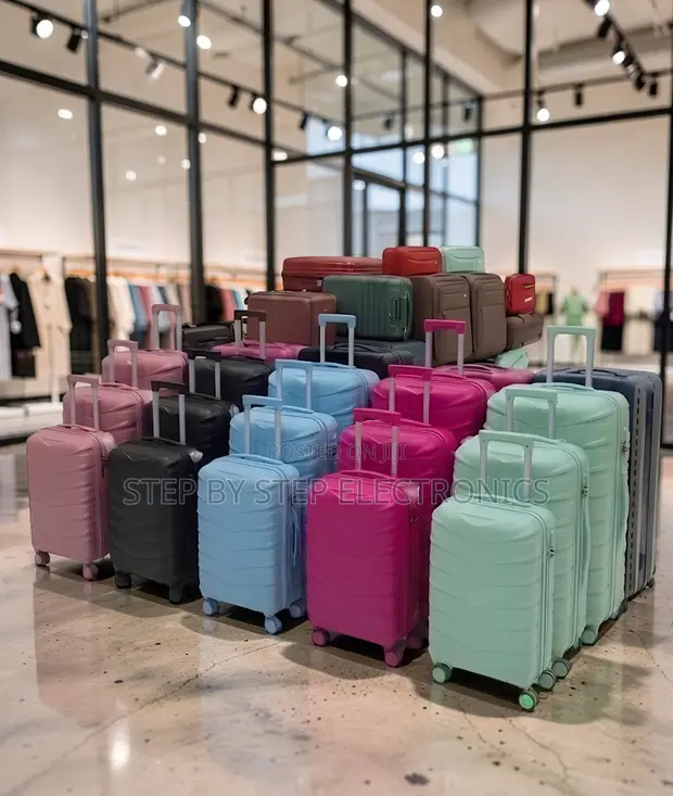 Unbreakable 3-in-1 Rubber Suitcase & Travel Bags Kit - 1