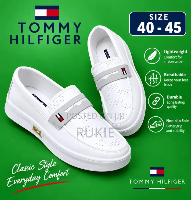 Tommy Hilfiger Leather Casual Shoes - 1
