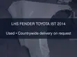 Toyota Ist LHS Fender 2014 - 2