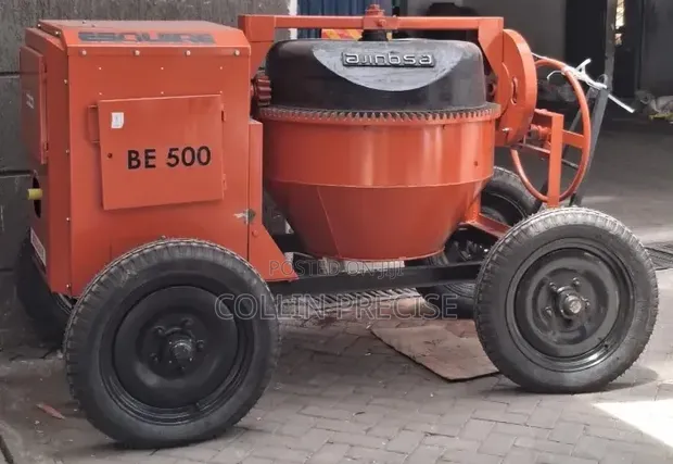 Esquire Concrete Mixer 500L, 6.5HP Diesel Engine - 1