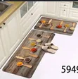 Antislip Heavy Kitchen Mats (120x40cm & 60x40cm) - 5