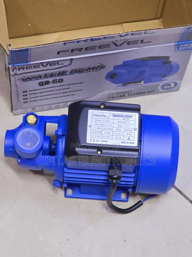 Freevel Booster Pump 0.5hp - 1