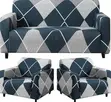 Printed Pattern Sofa Covers - 1