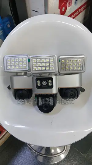 Triple Lens 4G Solar PTZ CCTV Camera