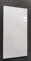Micasso McP36012k White Geometric Brick Tile 30x60cm - 2