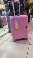 Hot Pink Small Suitcase - 22 Inches Height - 1