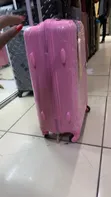 Hot Pink Small Suitcase - 22 Inches Height - 2