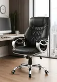 Executive Leather Office Chair - 4