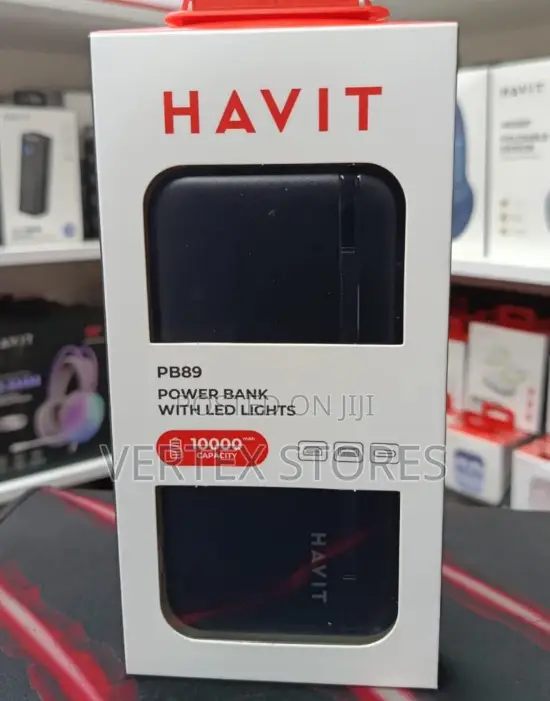 Havit Power Bank 10,000mAh with LED Display (PB89) - 1