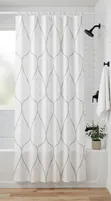 Modern Abstract Shower Curtain (180x200cm) - 1