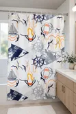 Modern Abstract Shower Curtain (180x200cm) - 2