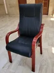 Mahogany Leather Executive Chairs (Brand New) - 2