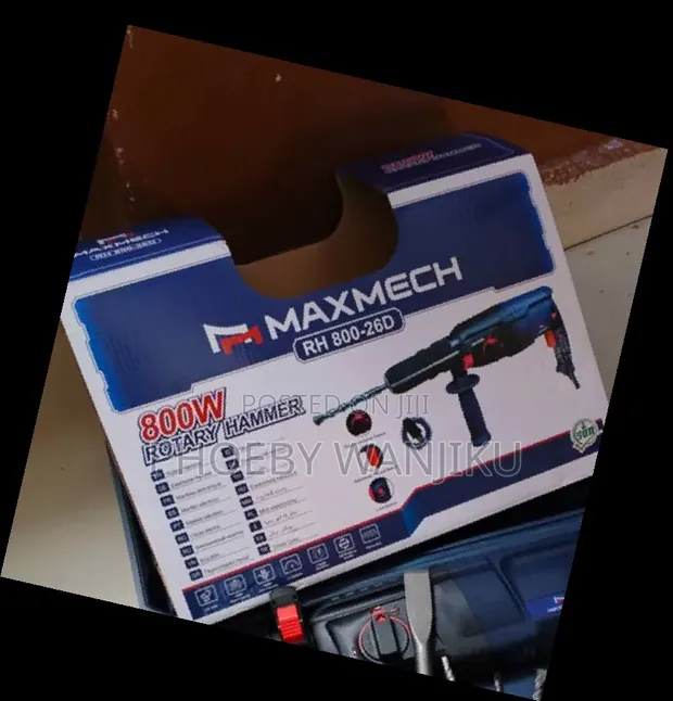 MaxMech Rotary Hammer Drill 800W - 1