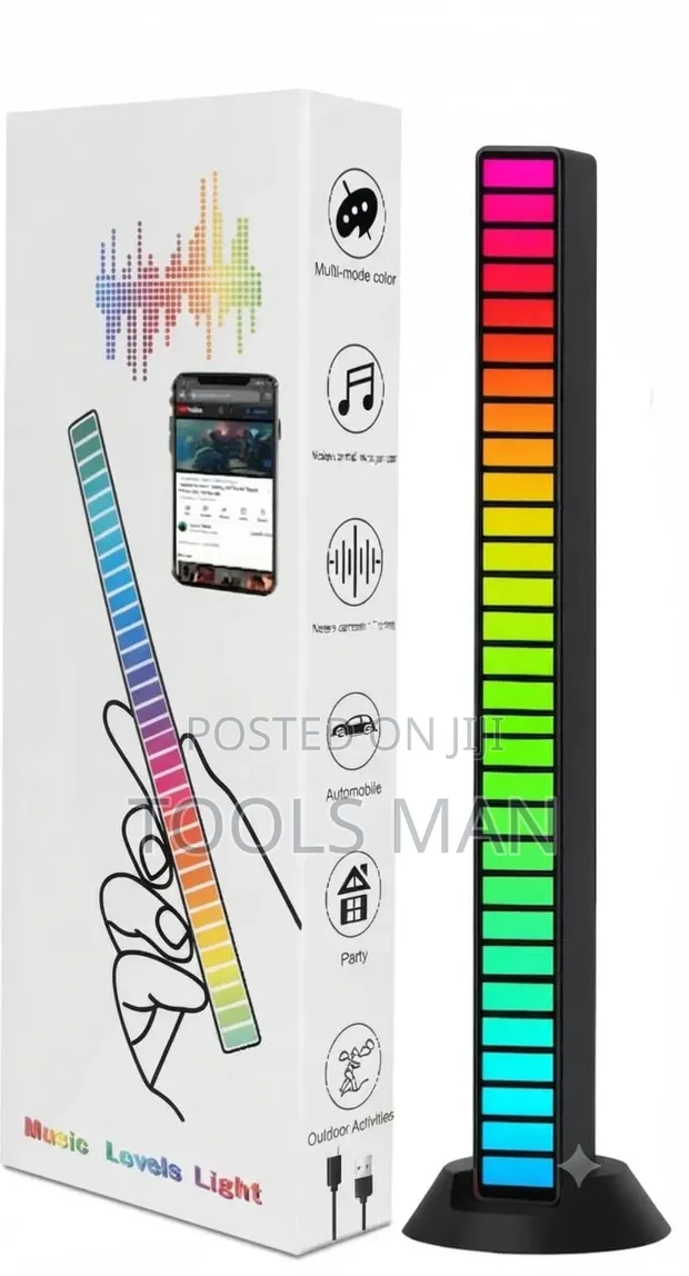 RGB Sound Level Indicator Music Light - 1