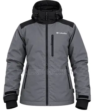 Columbia Grey Insulated Hiking Jacket - Unisex