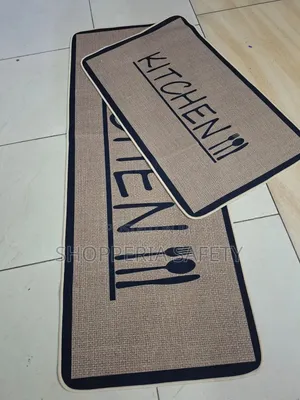 2pcs New Prints Kitchen Mat Set