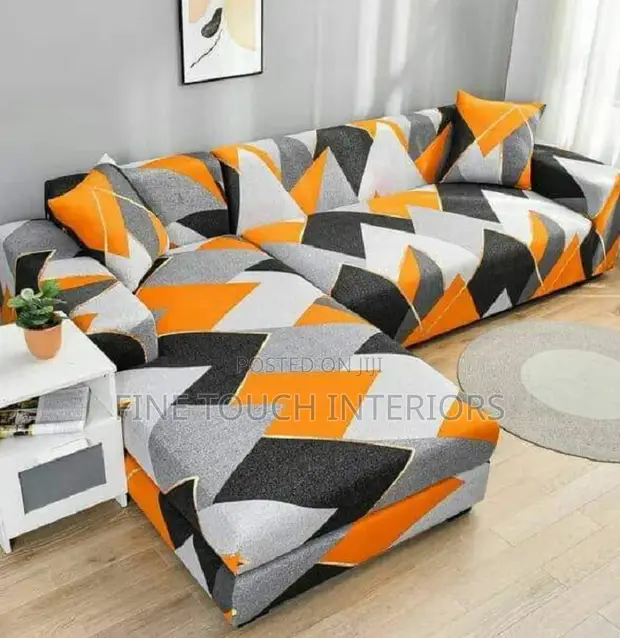 Printed Sofa Covers - Home-Friendly Couch Covers - 1
