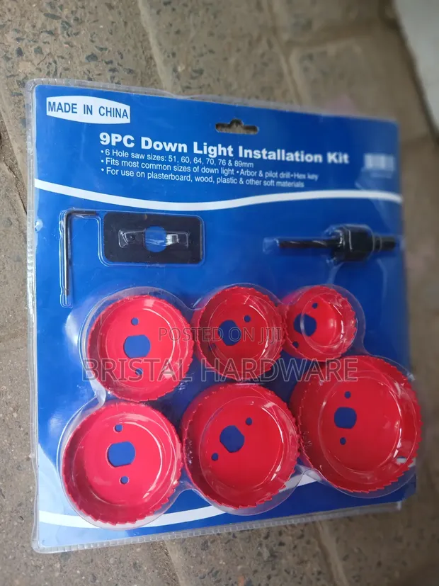 Down Light Drill Hole Cutter Set - 1