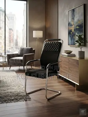Office Visitor Chair - Mid Backrest, Sled Base