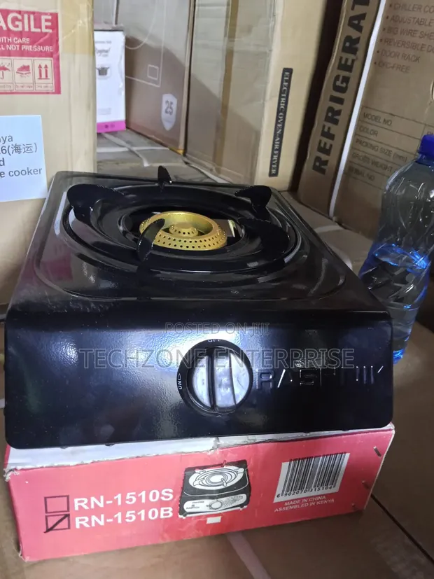 Rashnik Table Top Single Gas Cooker with Auto Ignition - 1