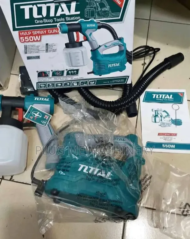 Total 550W Industrial Spray Gun - 1