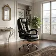 Ergonomic High Backrest Genuine Leather Office Chairs - 1