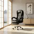 Ergonomic High Backrest Genuine Leather Office Chairs - 2