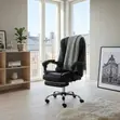 Ergonomic High Backrest Genuine Leather Office Chairs - 3