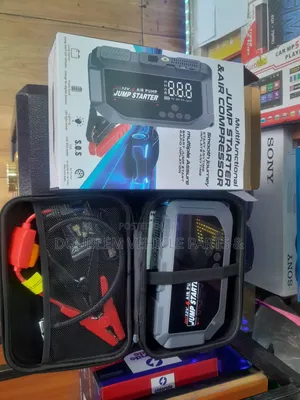 120,000mAh Multi-Function Jump Starter & Air Compressor