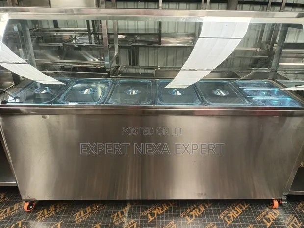 Brand New Canopy Food Warmer - 6 Trays - 1
