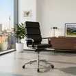 Executive Swivel High Backrest Leather Office Chair - 1