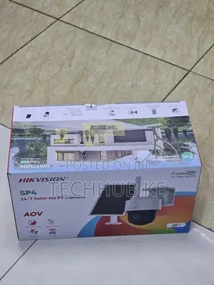 Hikvision Kamera ya CCTV ya Solar 4G Isiyo na Waya 4MP Nje