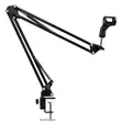 Adjustable Microphone Boom Arm Stand with Desk Clamp - 1