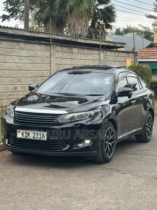 Toyota Harrier 2015 Black - 1