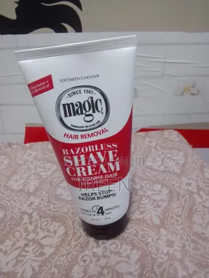 Razorless Shave Cream for Coarse Hair