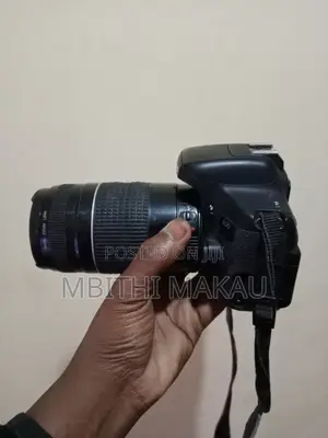 Canon EOS 750D DSLR Camera Body + 75-300mm Zoom Lens