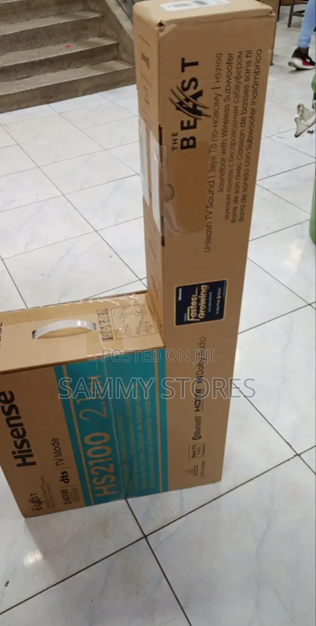 Hisense 2.1CH 240W Home Theatre Soundbar - 1