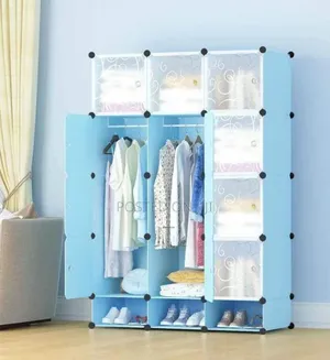 Plastic Wardrobe (111x37x165cm)