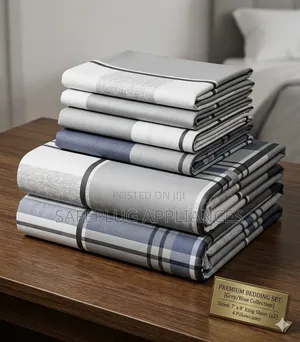 Premium 125GSM Cotton Bedsheet Set - 6 Pc (2 Flat, 4 Pillowcases)